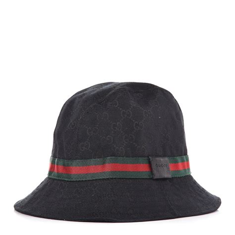 gucci cloth hat|authentic Gucci bucket hat.